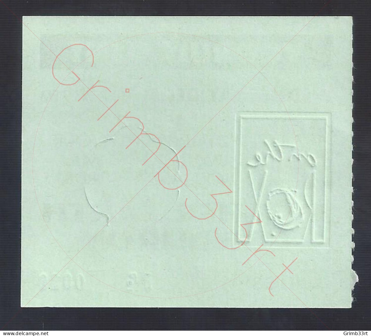 Mother Earth + Corduroy - 1 December 1993 - Vooruit Gent (BE) - Concert Ticket - Konzertkarten