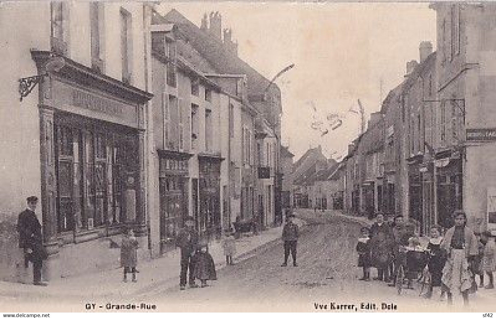 GY                 GRANDE RUE                LES ENFANTS - Gy