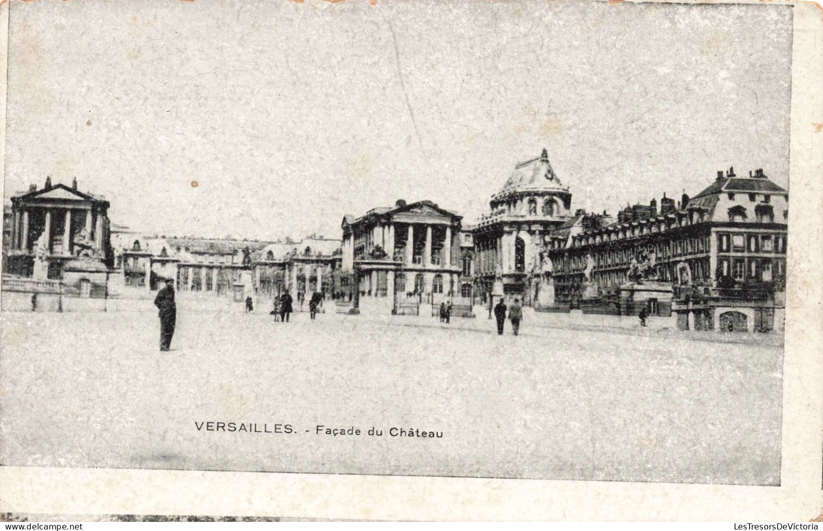 FRANCE - Versailles - Façade Du Château - Carte Postale Ancienne - Versailles (Schloß)