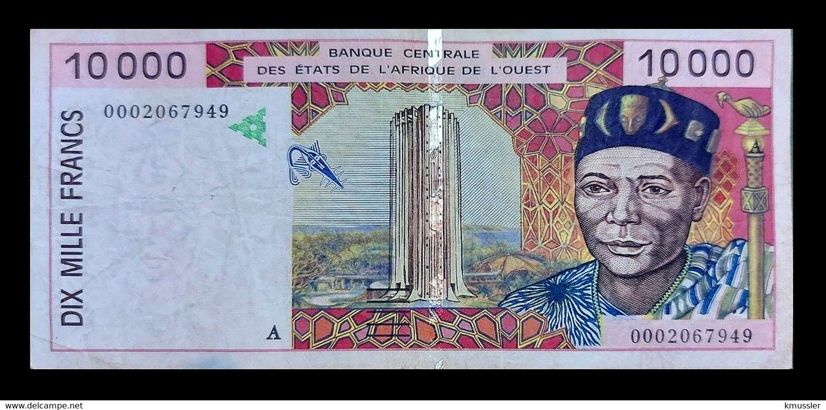 # # # Banknote Elfenbeinküste (Cote Ivory) 10.000 Francs # # # - Côte D'Ivoire