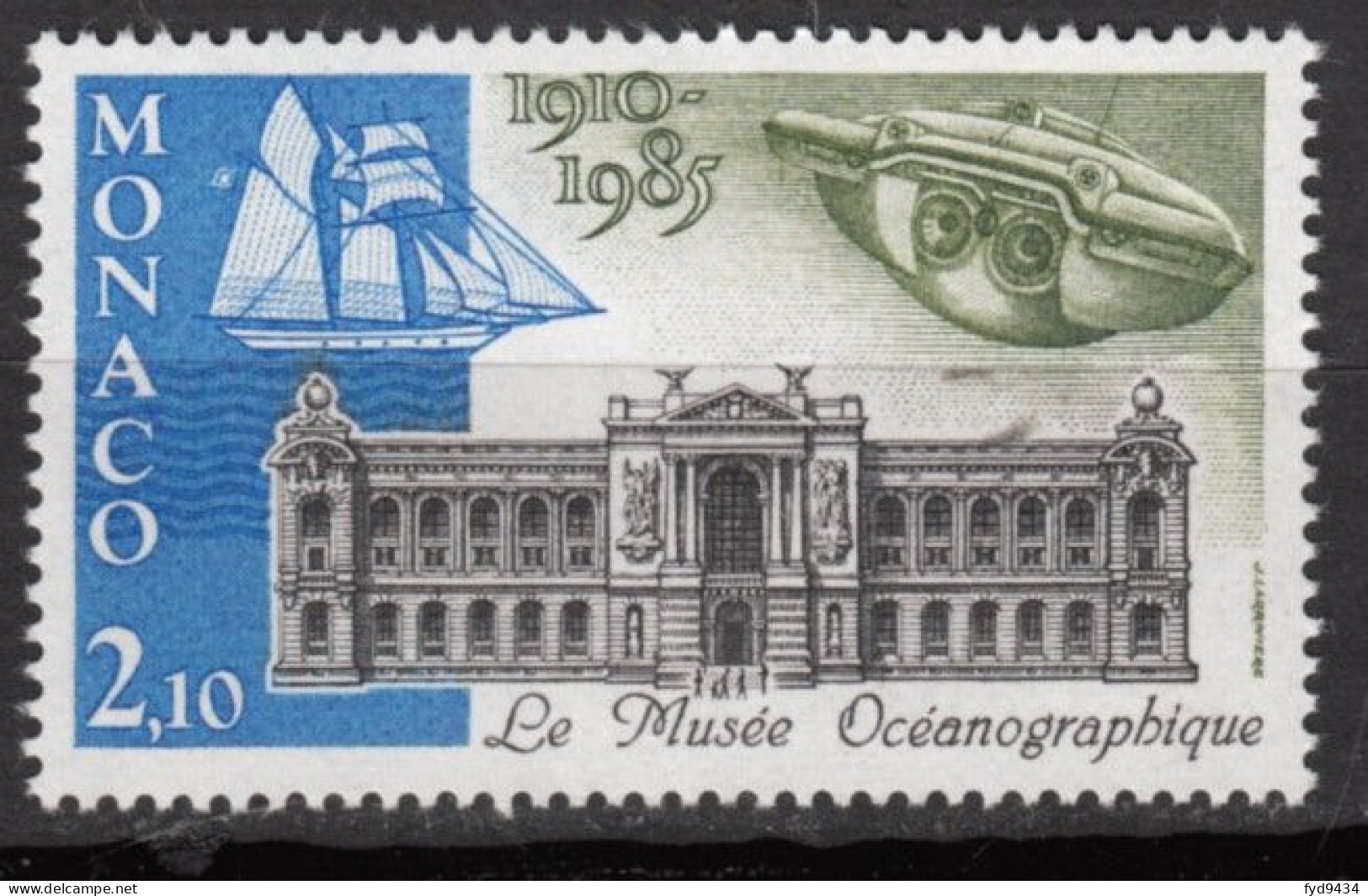 N° 1473 De Monaco - X X - ( E 1390 ) - Sous-marins