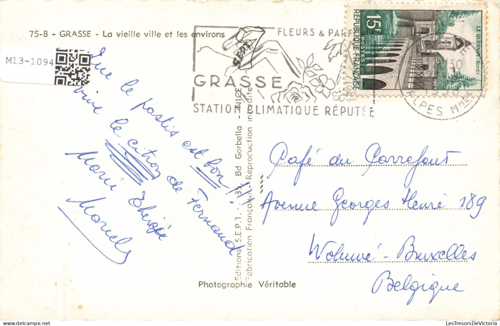 FRANCE - Grasse - La Vieille Ville Et Les Environs - Carte Postale Ancienne - Grasse