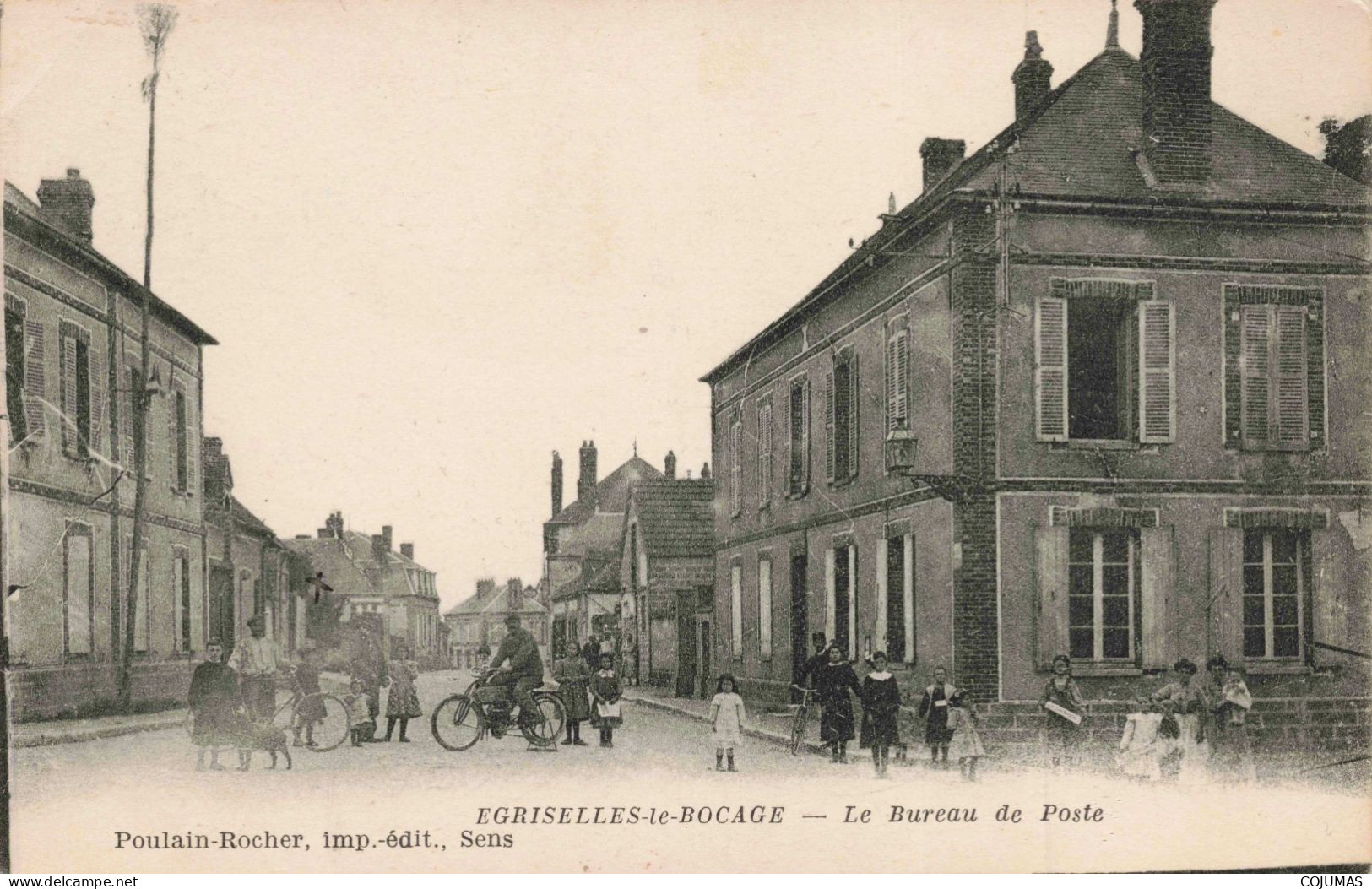 89 - EGRISELLES LE BOCAGE _S22763_ Le Bureau De Poste - Egriselles Le Bocage