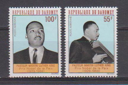 Dahomey YT PA 76/7 ** : Portrait De Martin Luther King - Martin Luther King