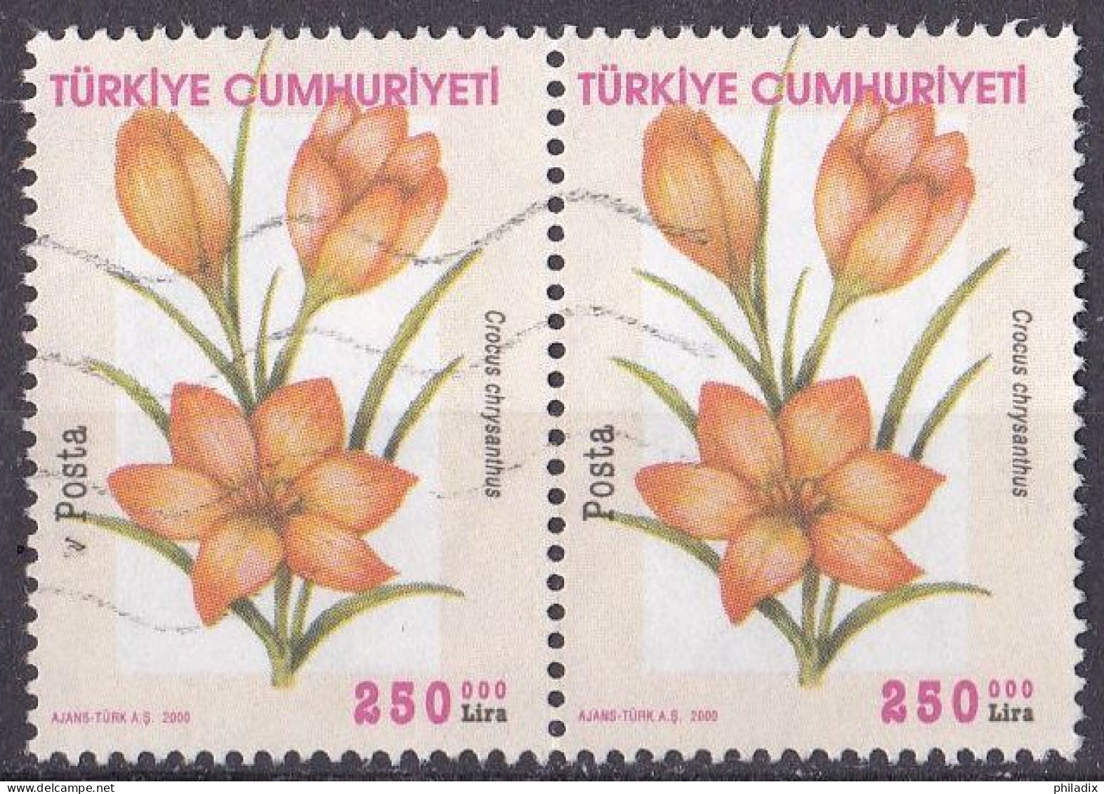 Türkei Marke Von 2000 O/used (A3-40) - Used Stamps