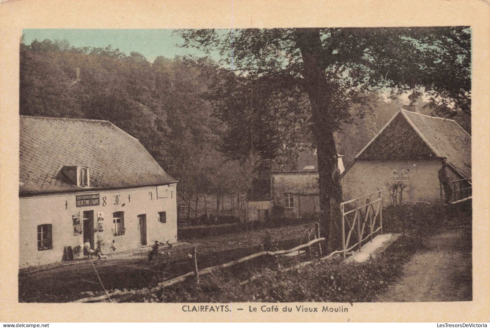 FRANCE - Clairfayts - Le Café Du Vieux Moulin - Carte Postale Ancienne - Solre Le Chateau