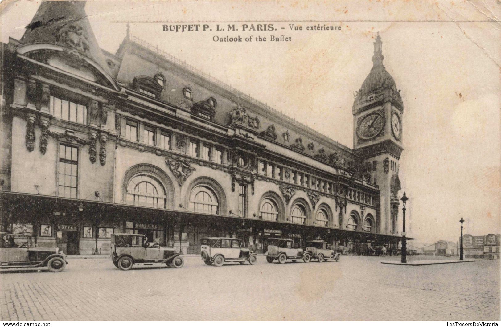 FRANCE - Paris - Buffet P.L.M. - Vue Extérieure - Carte Postale Ancienne - Cafés, Hotels, Restaurants