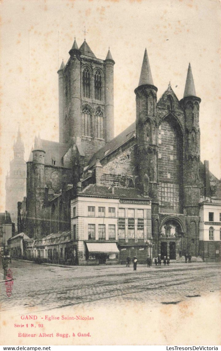 BELGIQUE - Gand - Eglise Saint Nicolas - Carte Postale Ancienne - Gent