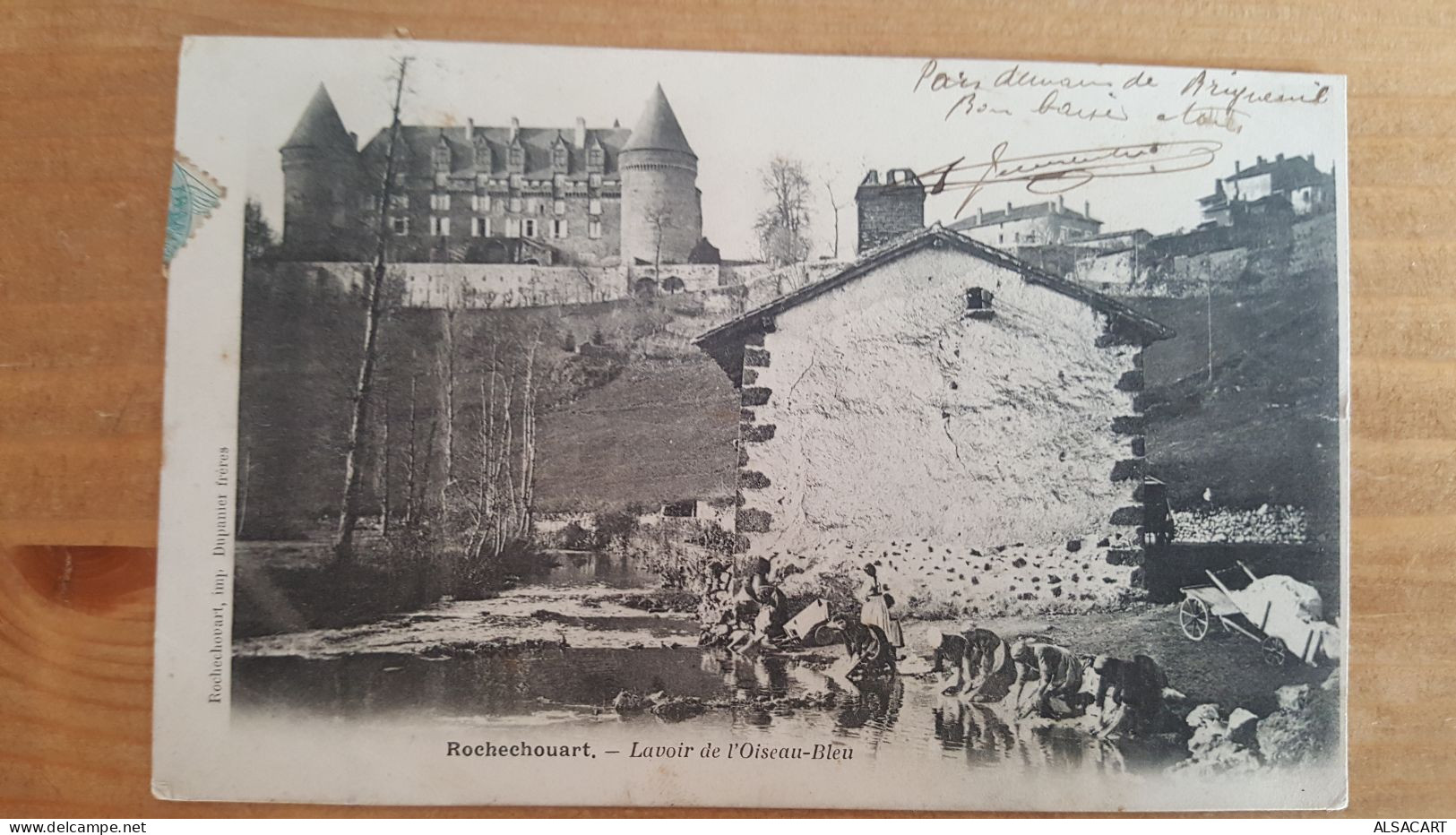 Rochechouart , Lavoir De L'oiseau Bleu , Laveuses - Rochechouart