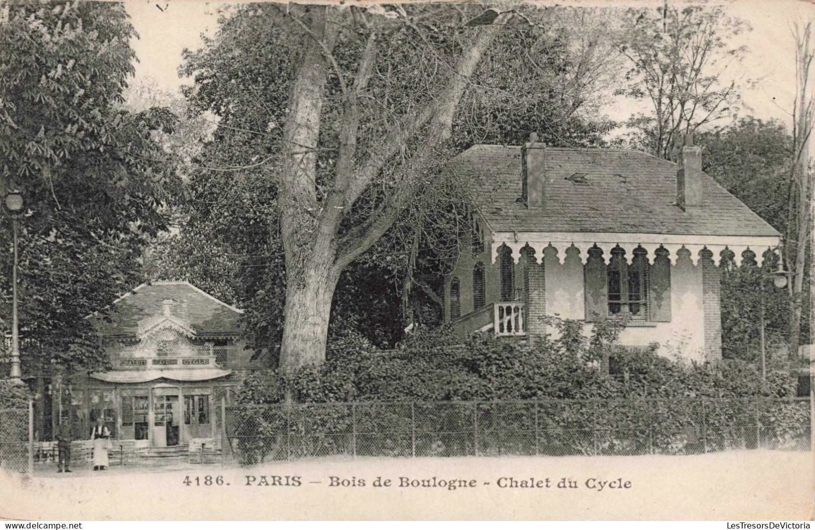 FRANCE - Paris - Bois De Boulogne - Chalet Du Cycle - Carte Postale Ancienne - Parks, Gärten