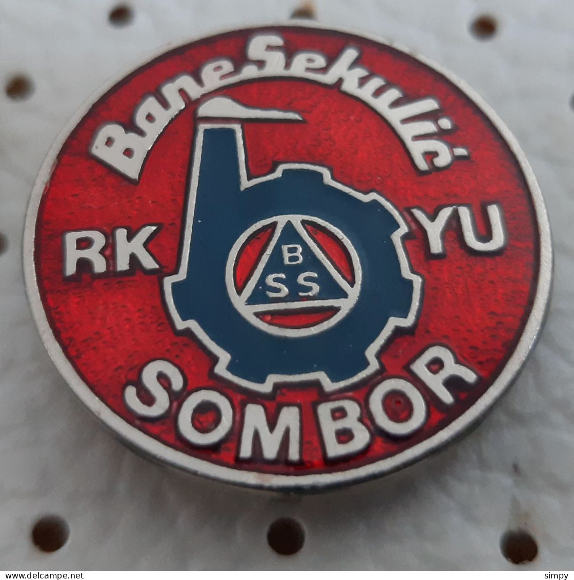 Handball Club RK Bane Sekulic SOMBOR Serbia Ex Yugoslavia  Pin - Pallamano