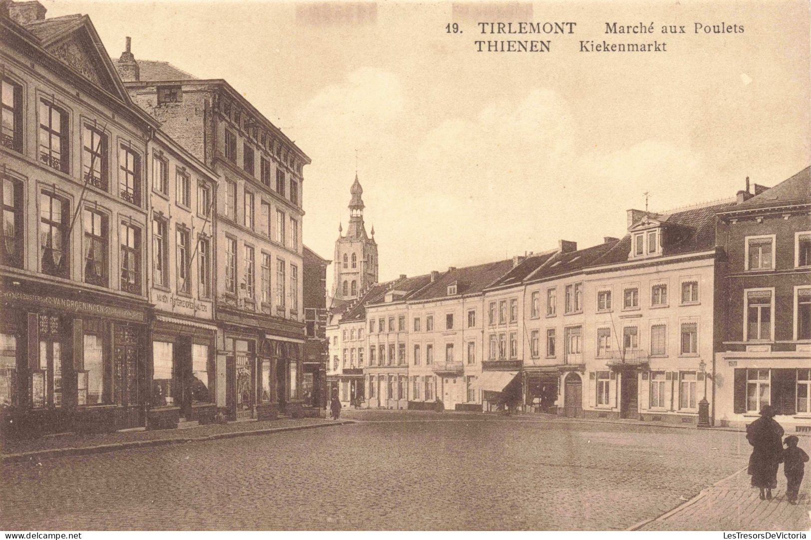 BELGIQUE - Tirlemont - Marché Aux Poulets - Carte Postale Ancienne - Tremelo