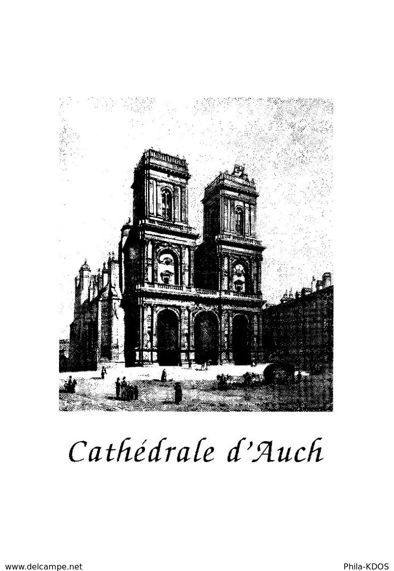 " VITRAIL DE LA CATHEDRALE D'AUCH " Sur Encart 1er Jour LUXE N°té Sur Soie De 4 Pages De 1999 N° YT 3254. Parf état FDC - Vetri & Vetrate