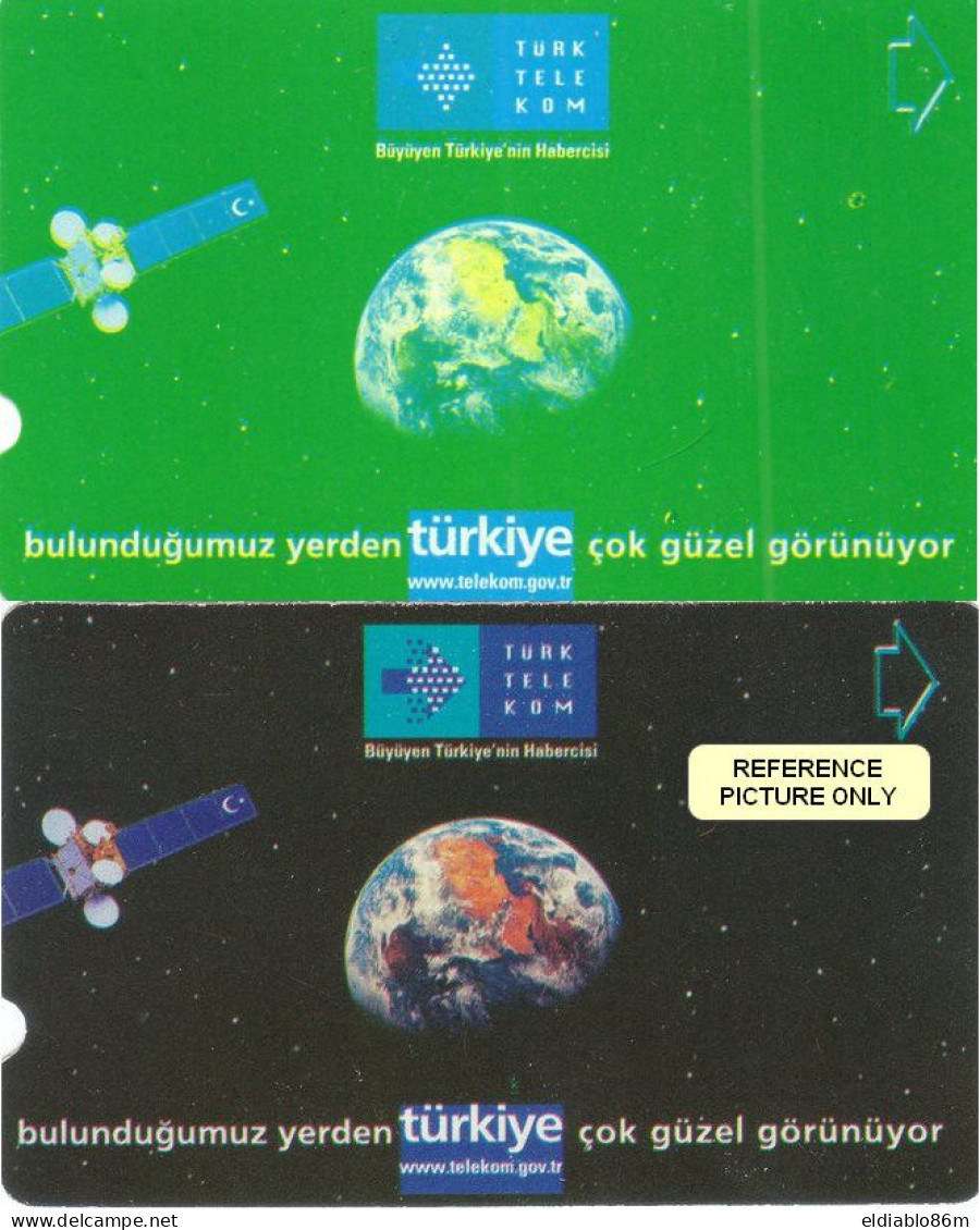 TURKEY - ALCATEL - N-143B - TURKSAT 2A - ERROR - MISSING COLOUR - Turkey