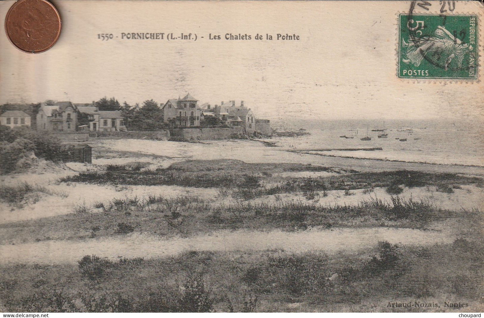 44  - Carte Postale Ancienne De  PORNICHET   Les Chalets De La Pointe - Pornichet