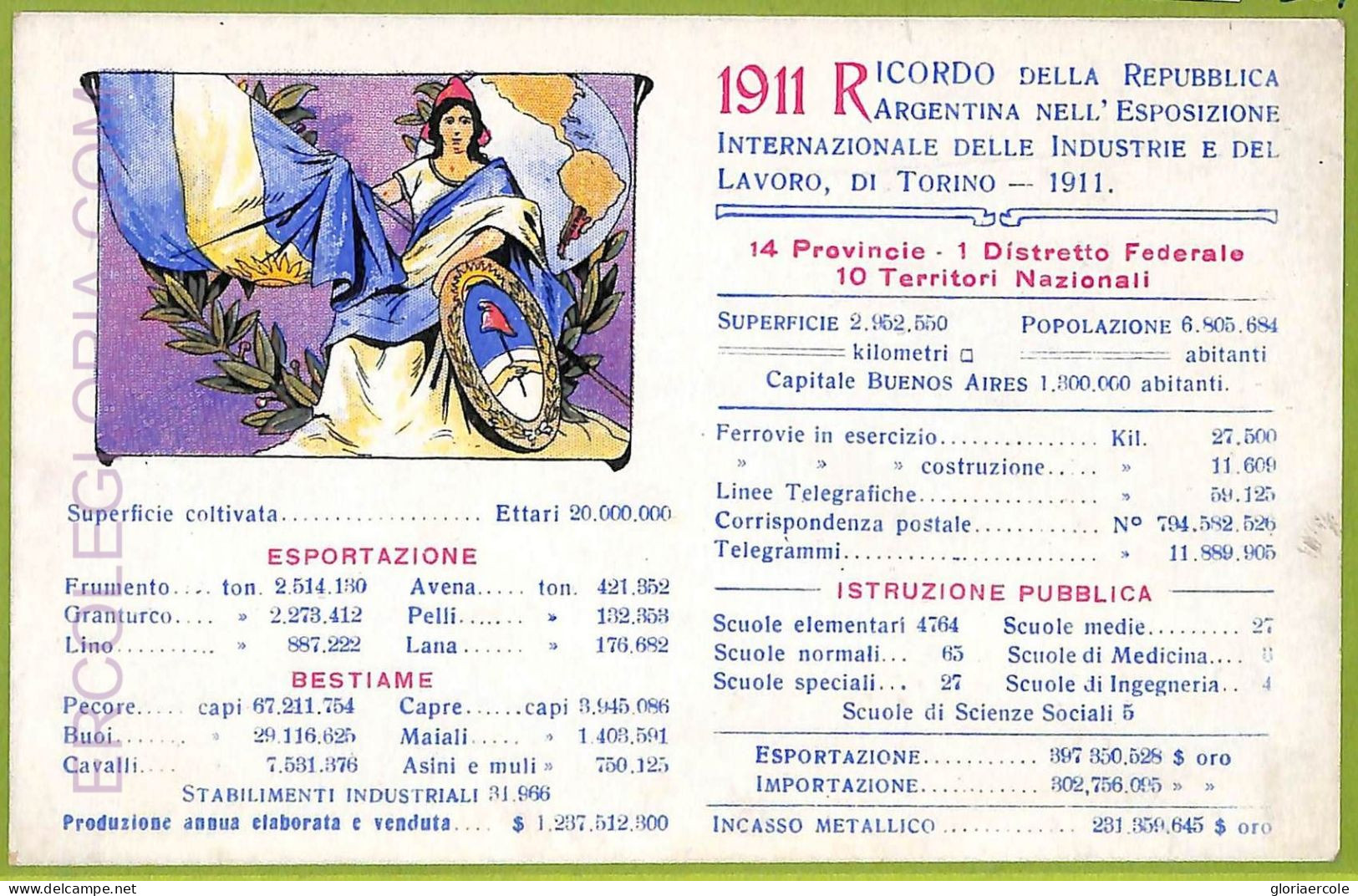 Af1316 - ARGENTINA - RADIO CARD - Buenos Aires - Radio