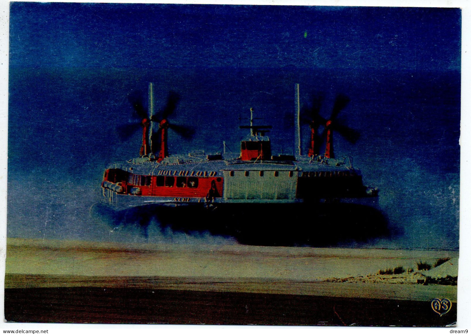 62 CALAIS - Aéroglisseur - Hovercraft