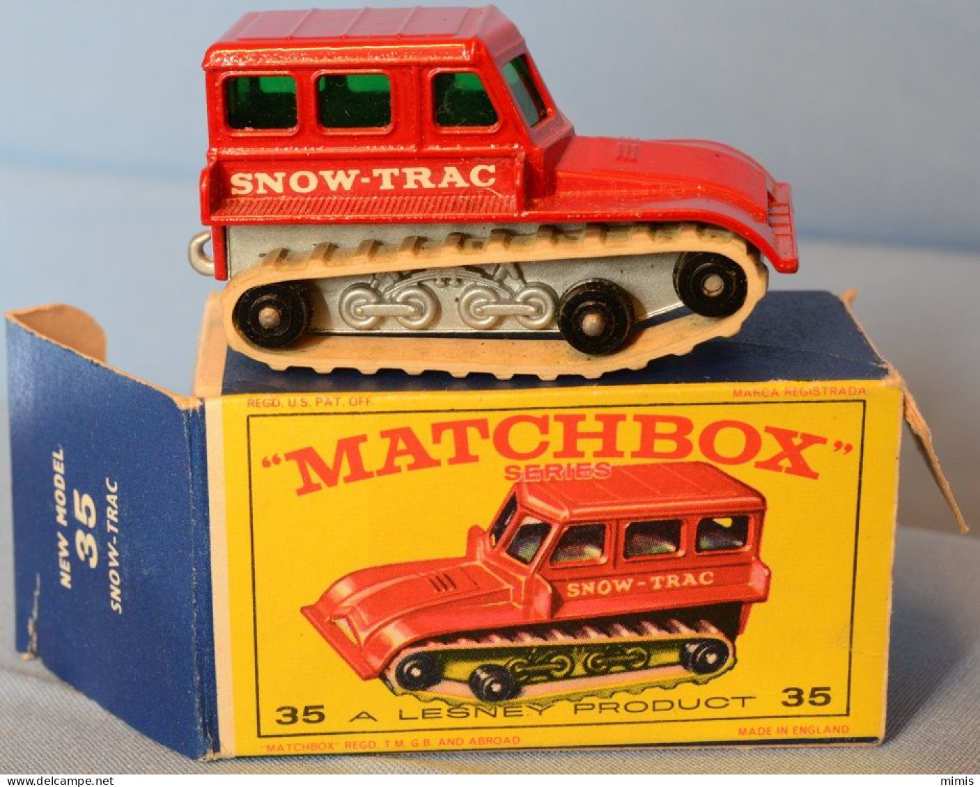 Matchbox     Series A Lesney Product  N° 35  New Model - Matchbox