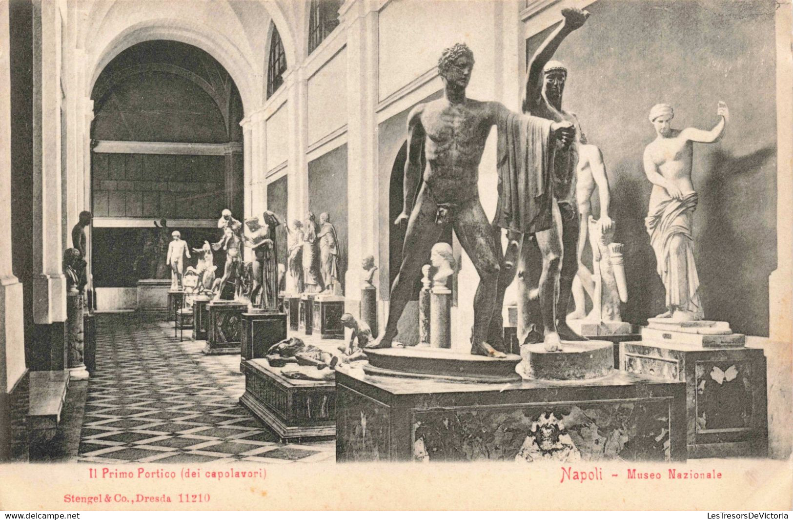 ITALIE - Napoli - Musée National - Carte Postale Ancienne - Napoli (Naples)