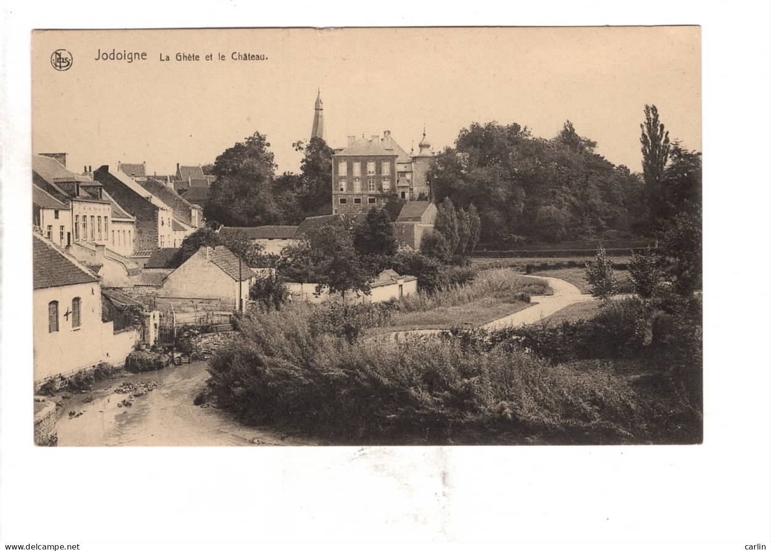 Jodoigne La Ghète Et Le Château - Jodoigne