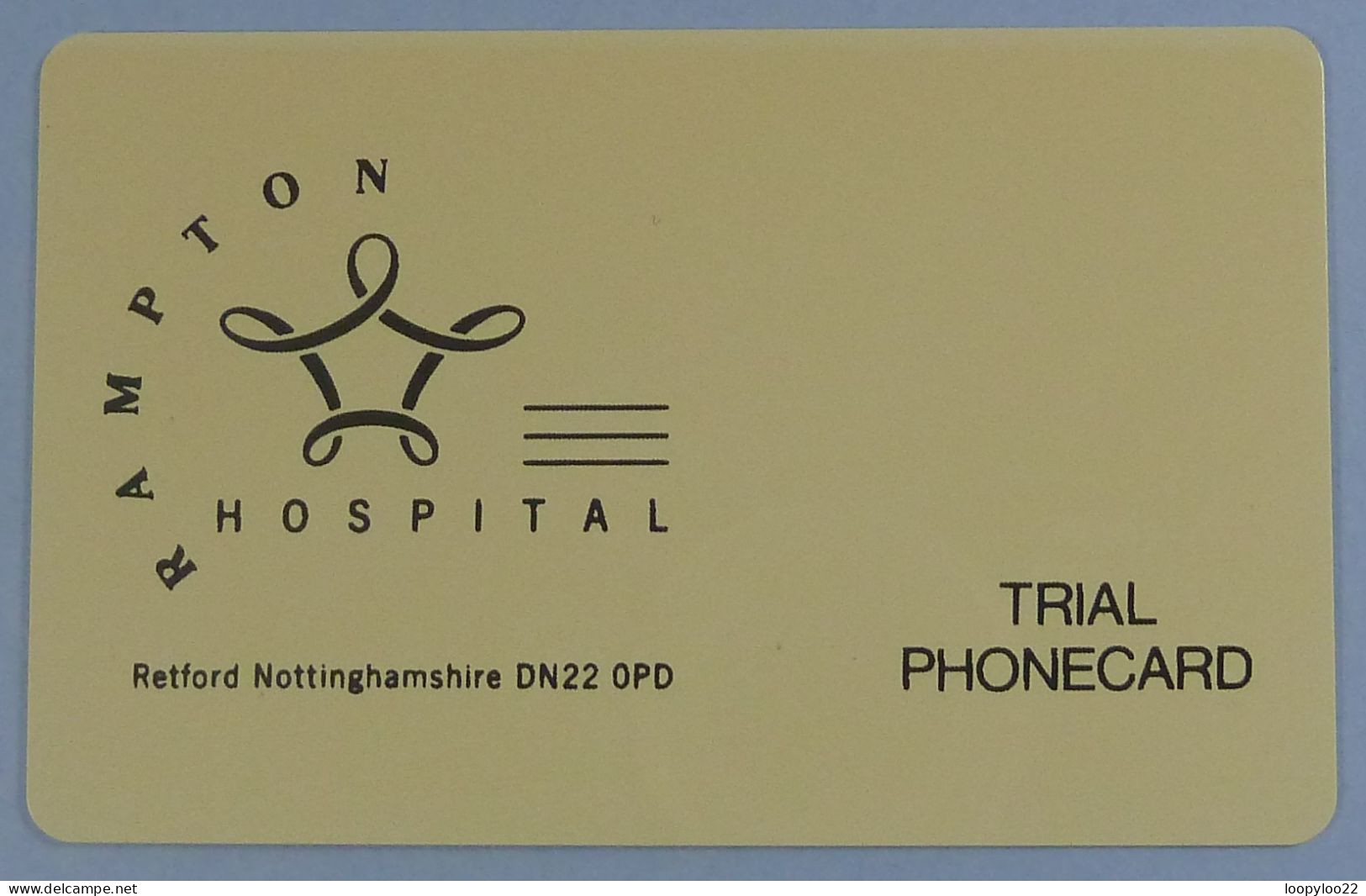 UK - Great Britain - Autelca - Cambridge Telephones - TRIAL -  RAMPTON HOSPITAL - CAM010 - 50 Units - 500ex - R - [ 8] Ediciones De Empresas