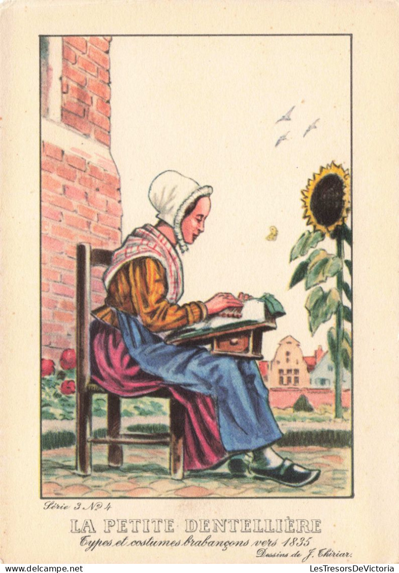FANTAISIES - La Petite Dentellière - Colorisé - Carte Postale Ancienne - Mujeres