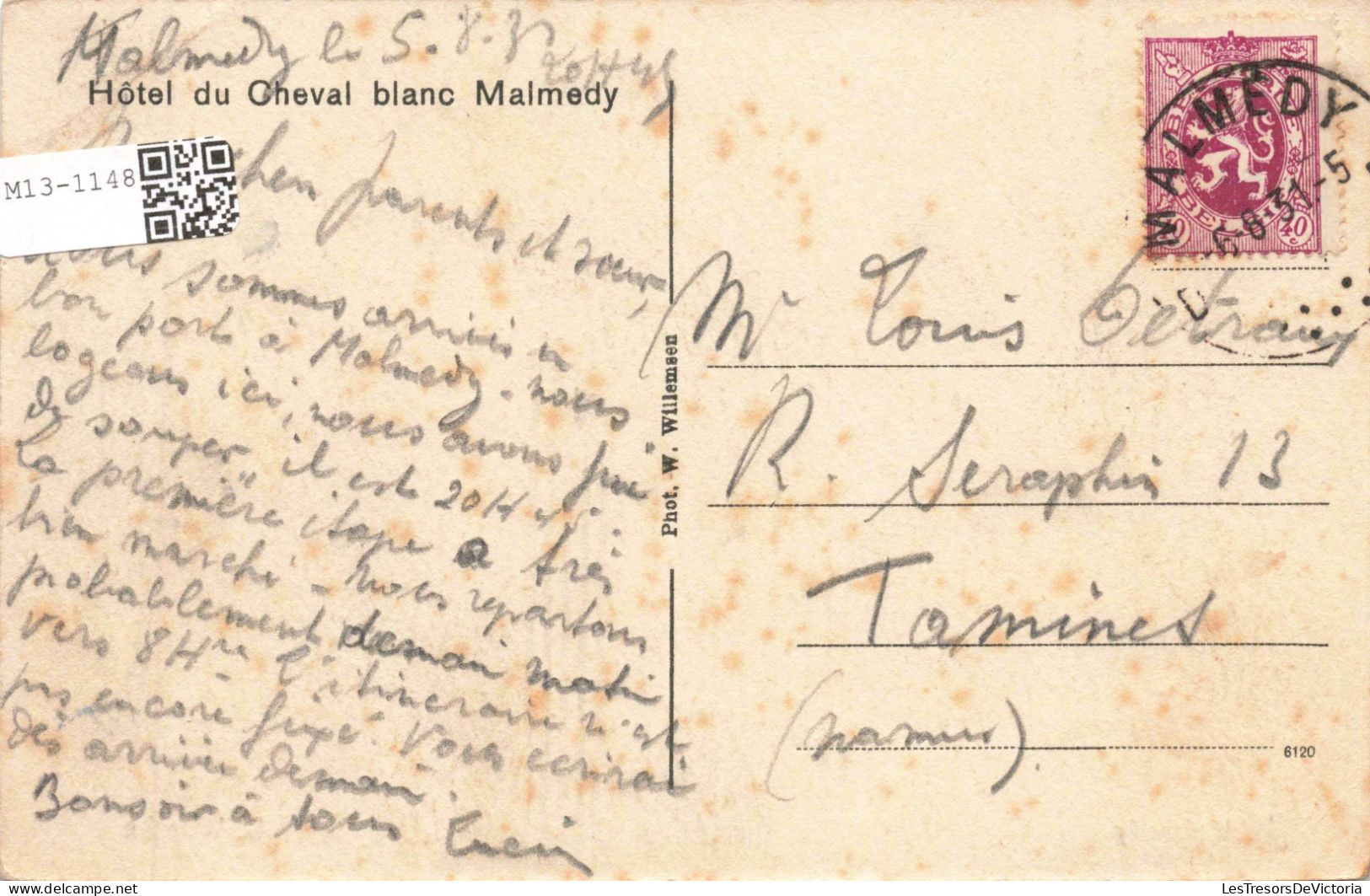 BELGIQUE - Malmedy - La Warche - Carte Postale Ancienne - Malmedy