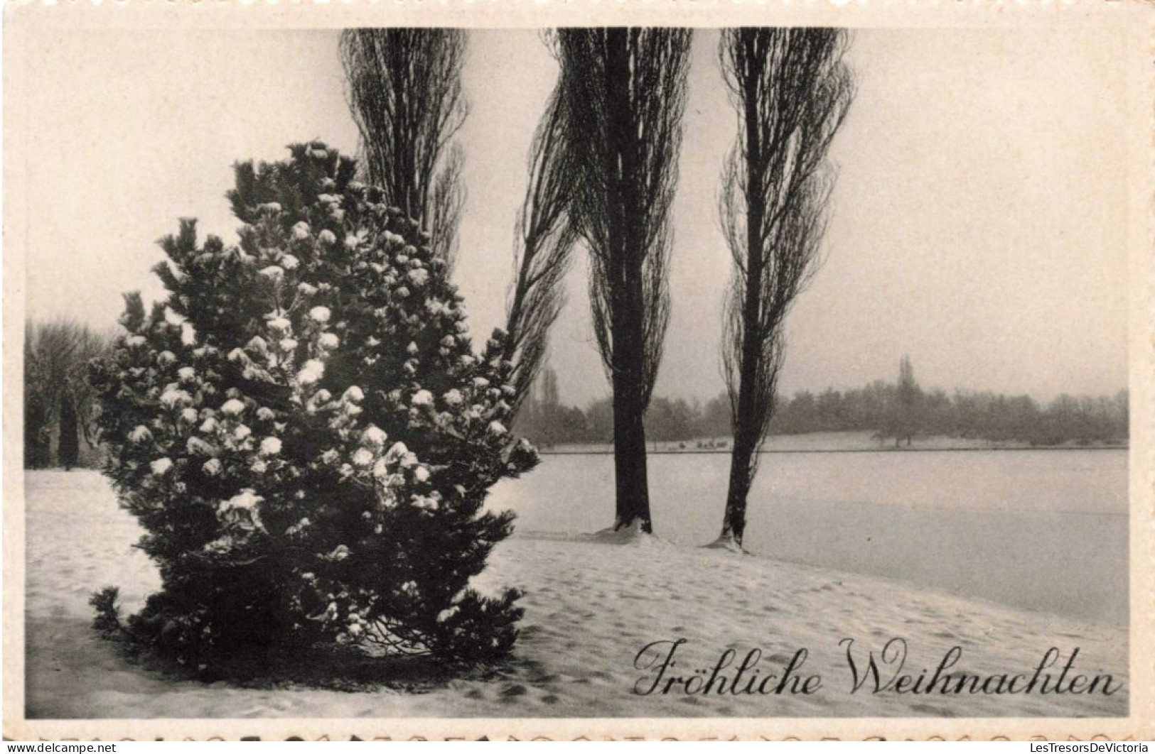 FÊTES ET VOEUX - Fröliche Weihnachten - Carte Postale Ancienne - Otros & Sin Clasificación