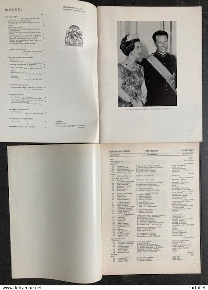 ZOO-ANTWERPEN-MAGAZINE-1968-SPECIAAL-125 JARIG BESTAAN-JUBULEUMNUMMER+ZOOLOGISCHE INVENTARIS-ALS NIEUW-ZIE 8 FOTOS - Animaux