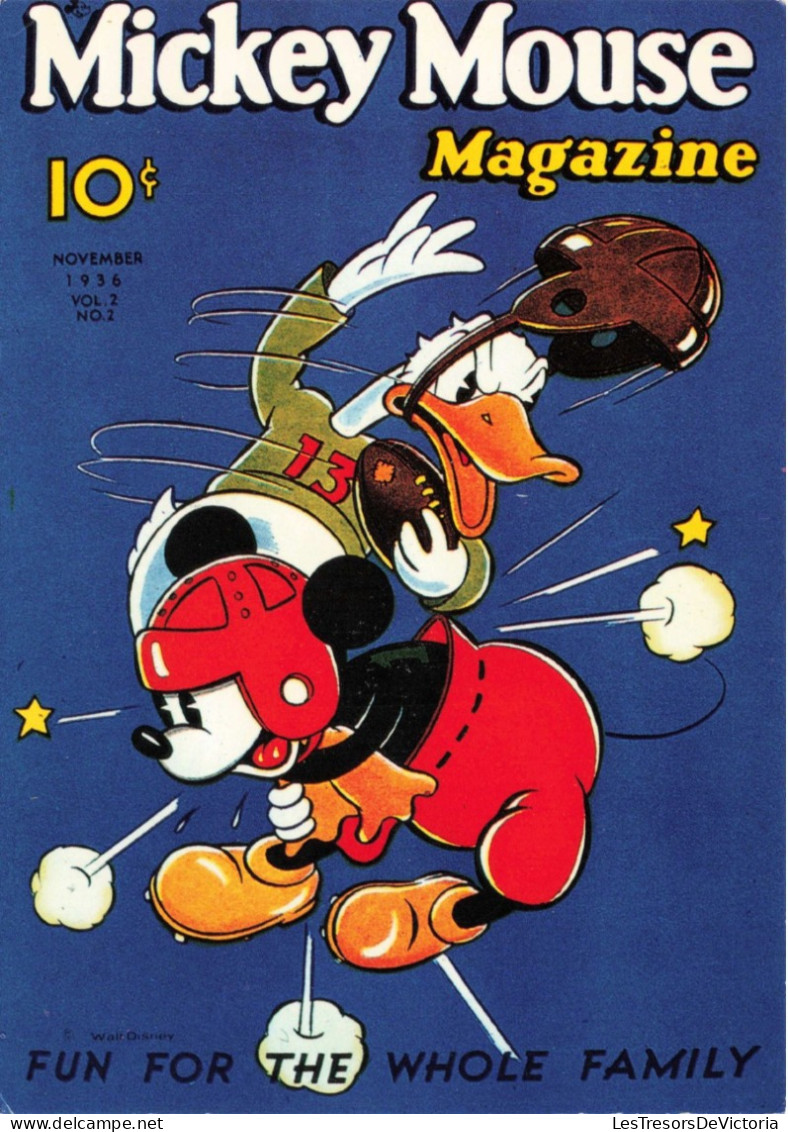 DISNEY - Disneyworld - Mickey Mouse Magazine - Fun For The Whole Family - Carte Postale - Disneyworld