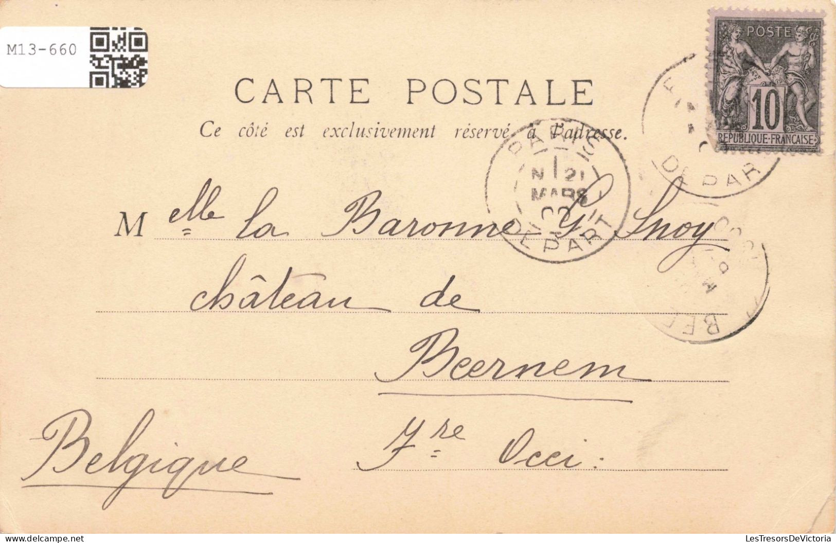 FRANCE - Paris - La Sainte Chapelle - Carte Postale Ancienne - Plätze