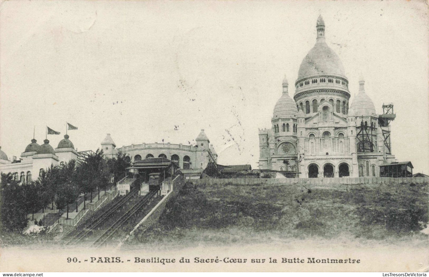 FRANCE - Paris - Basilique Du Sacré Cœur Sur La Butte Montmartre - Carte Postale Ancienne - Kerken