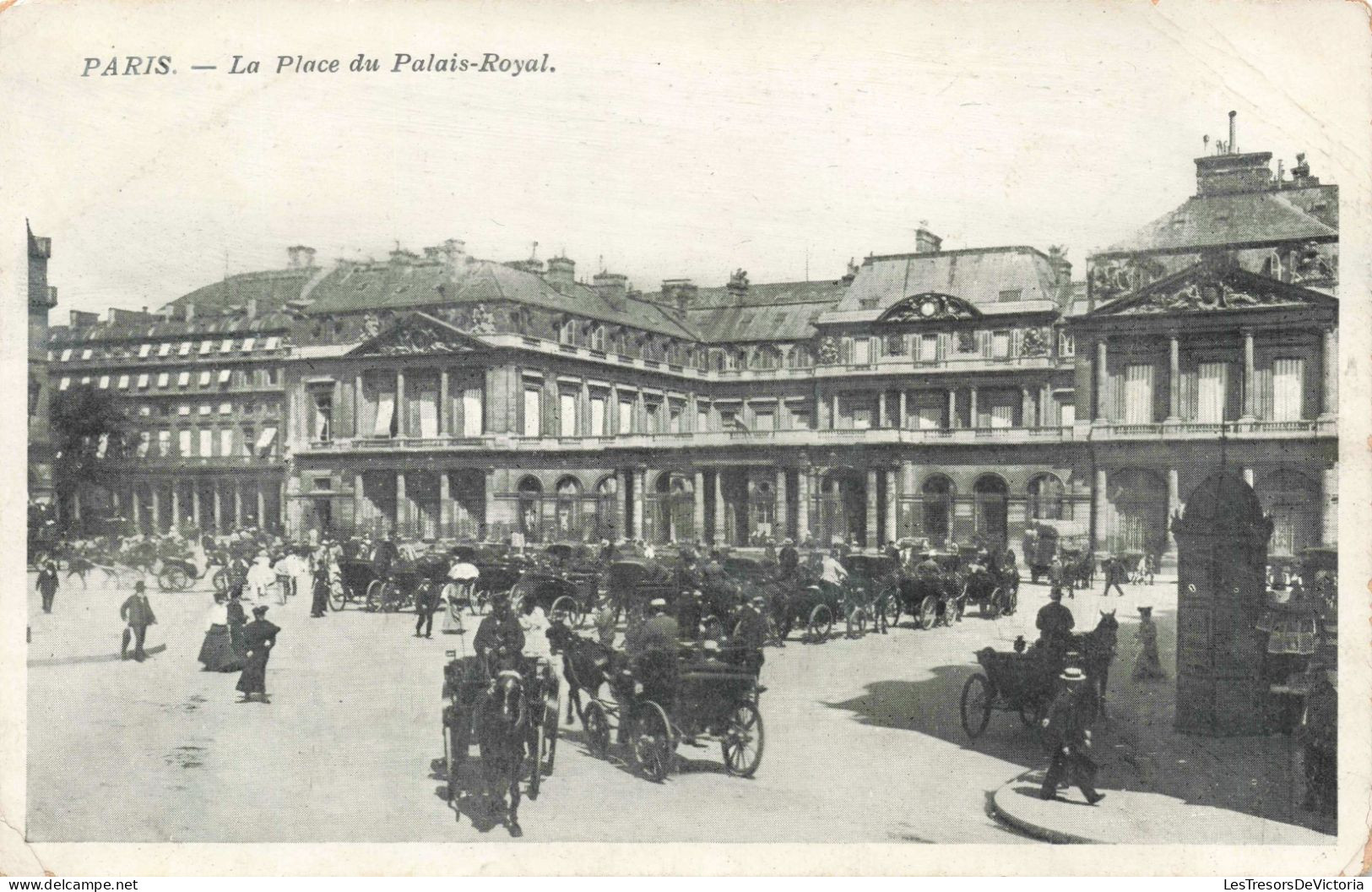 FRANCE - Paris - La Place Du Palais Royal - Animé - Carte Postale Ancienne - Plätze