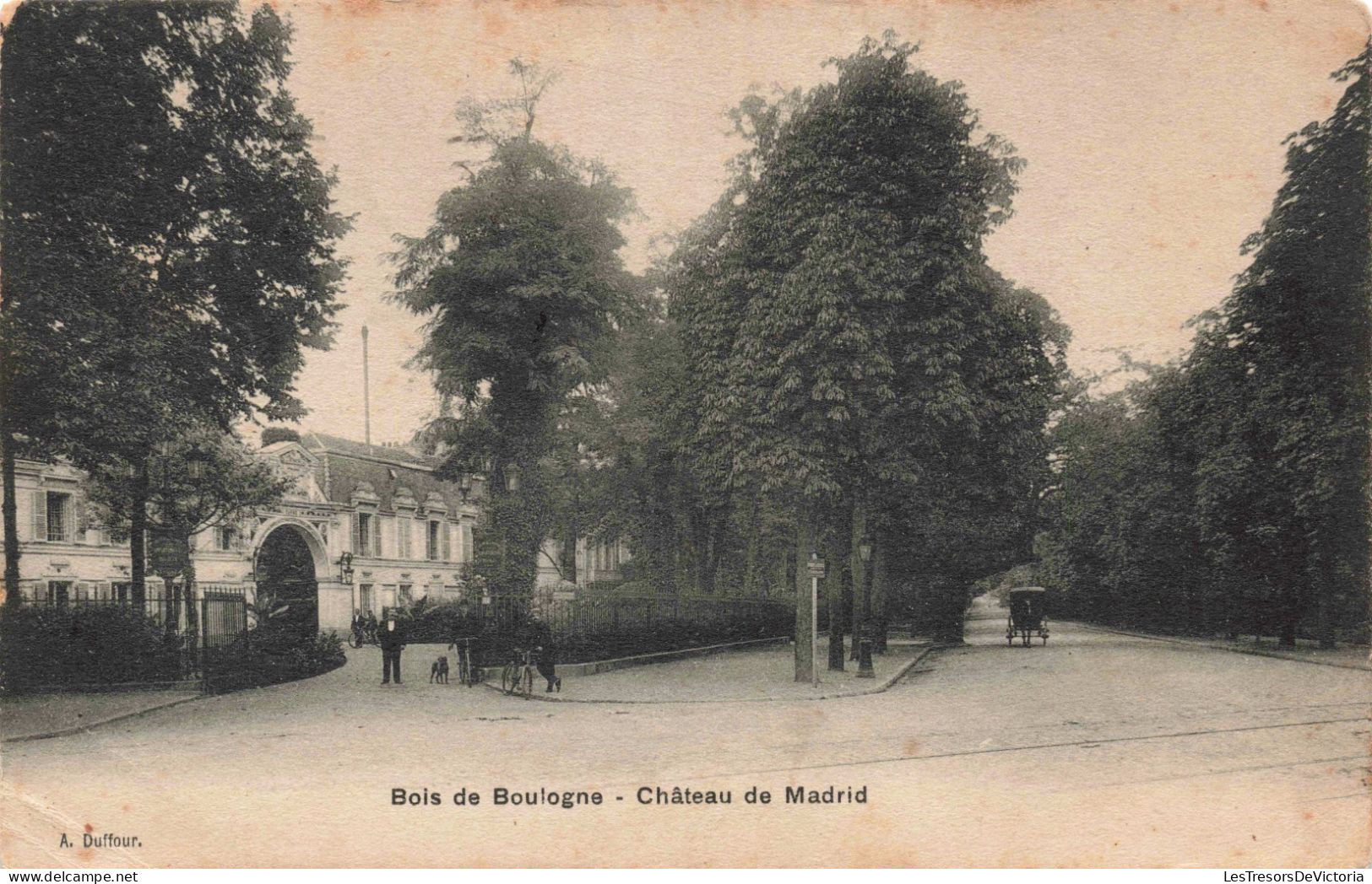 FRANCE - Paris - Bois De Boulogne - Château De Madrid - Carte Postale Ancienne - Parks, Gärten