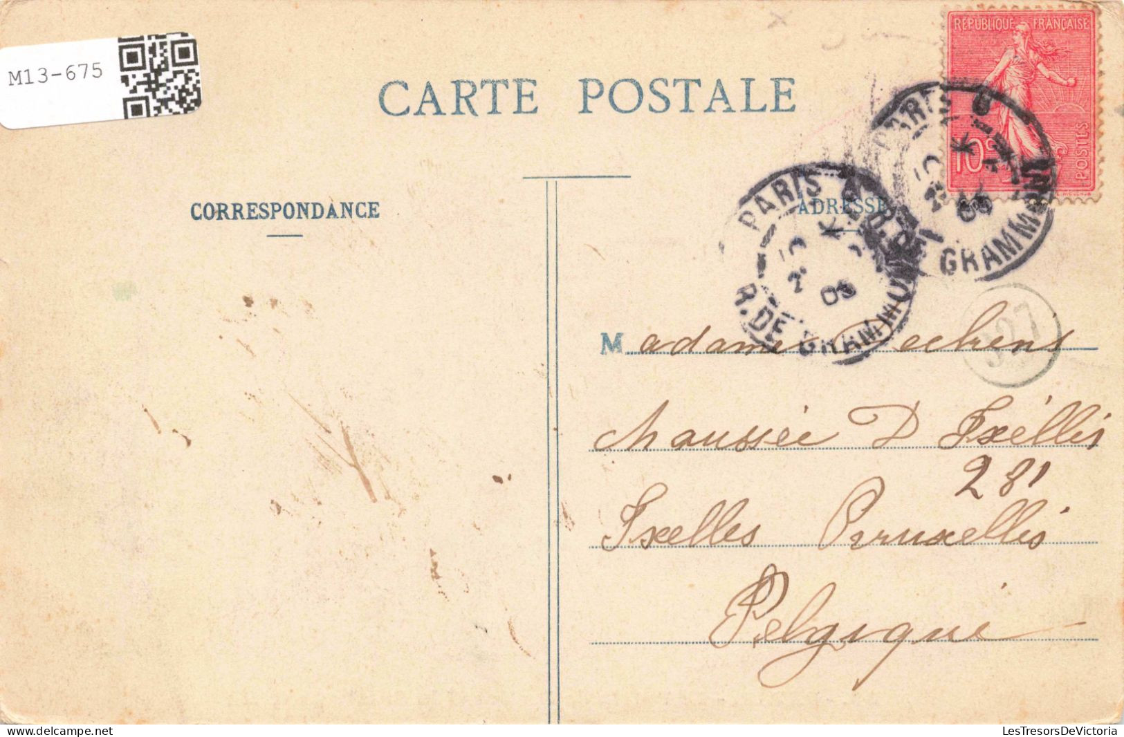 FRANCE - Paris - Le Palais De Justice Et La Sainte Chapelle - Colorisé - Carte Postale Ancienne - Eglises