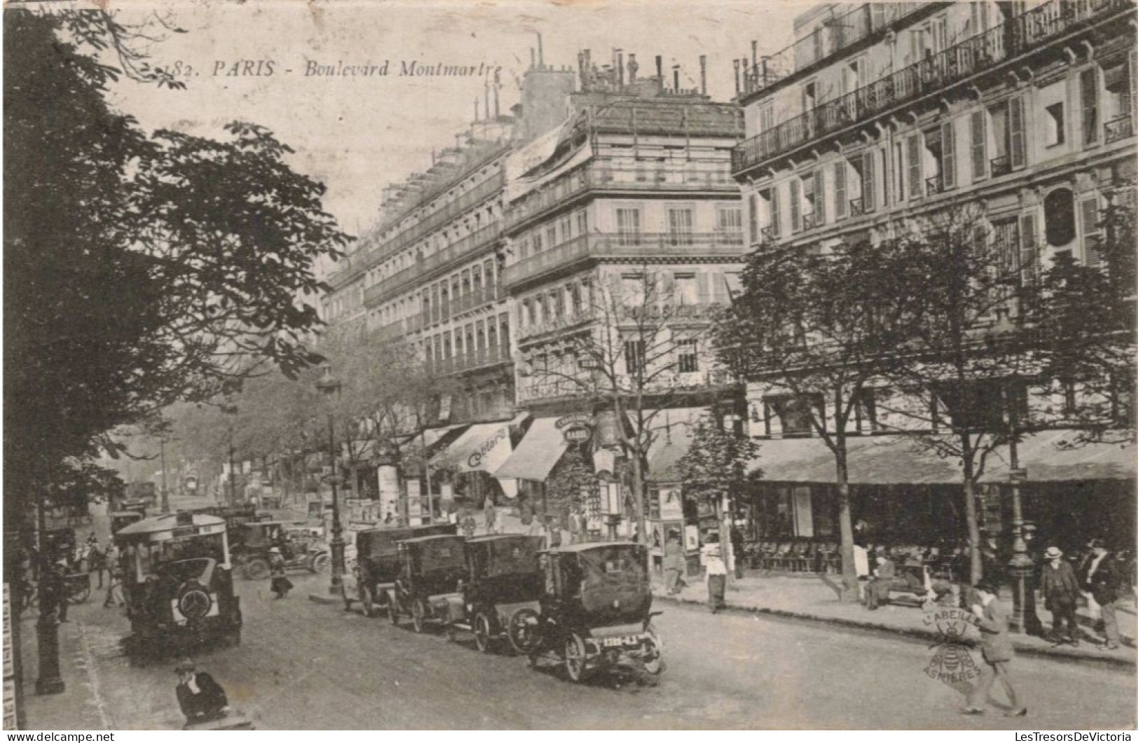 FRANCE - Paris - Boulevard Montmartre - Carte Postale Ancienne - Plätze