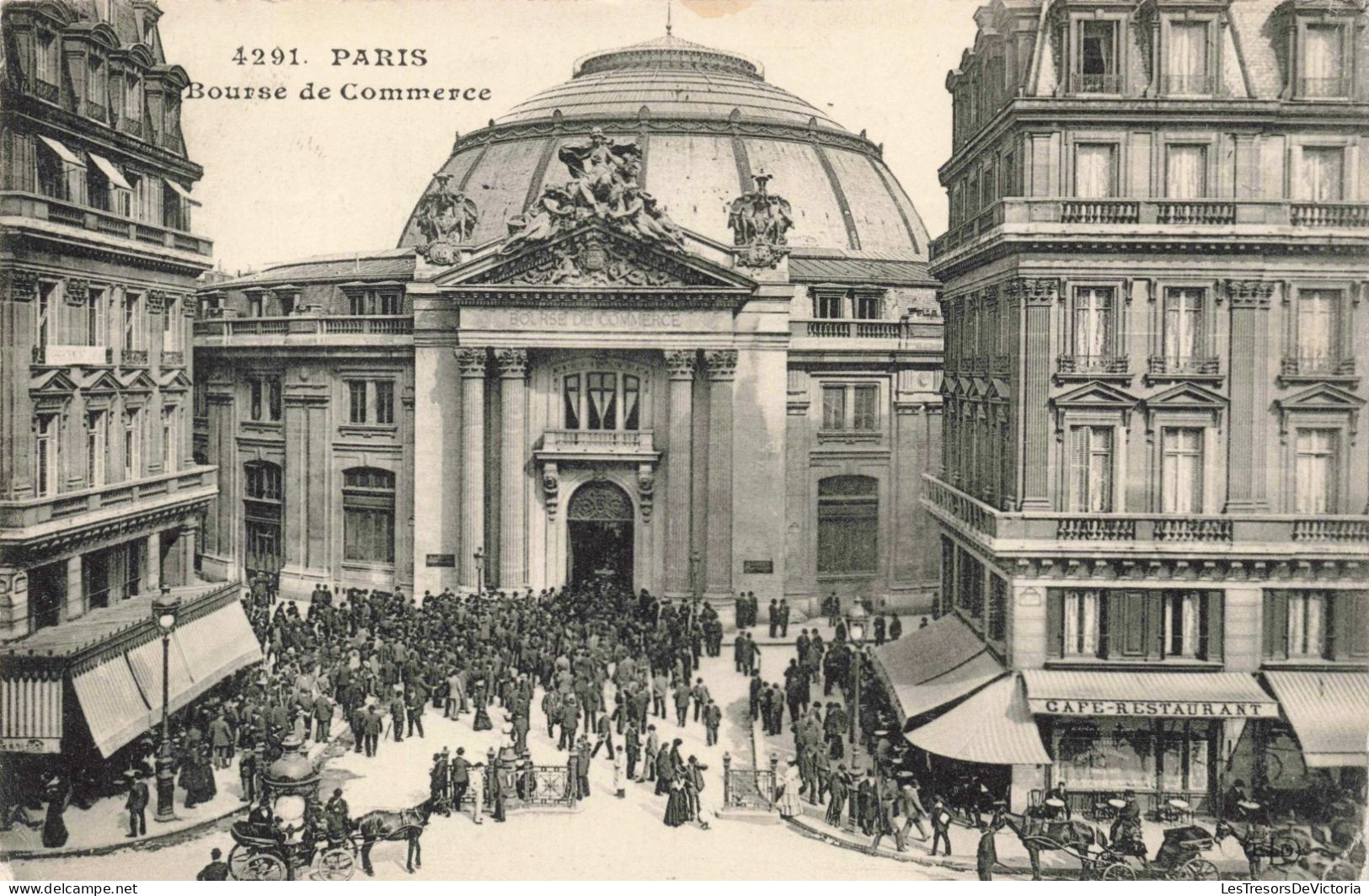 FRANCE - Paris - Bourse De Commerce - Animé - Carte Postale Ancienne - Plazas