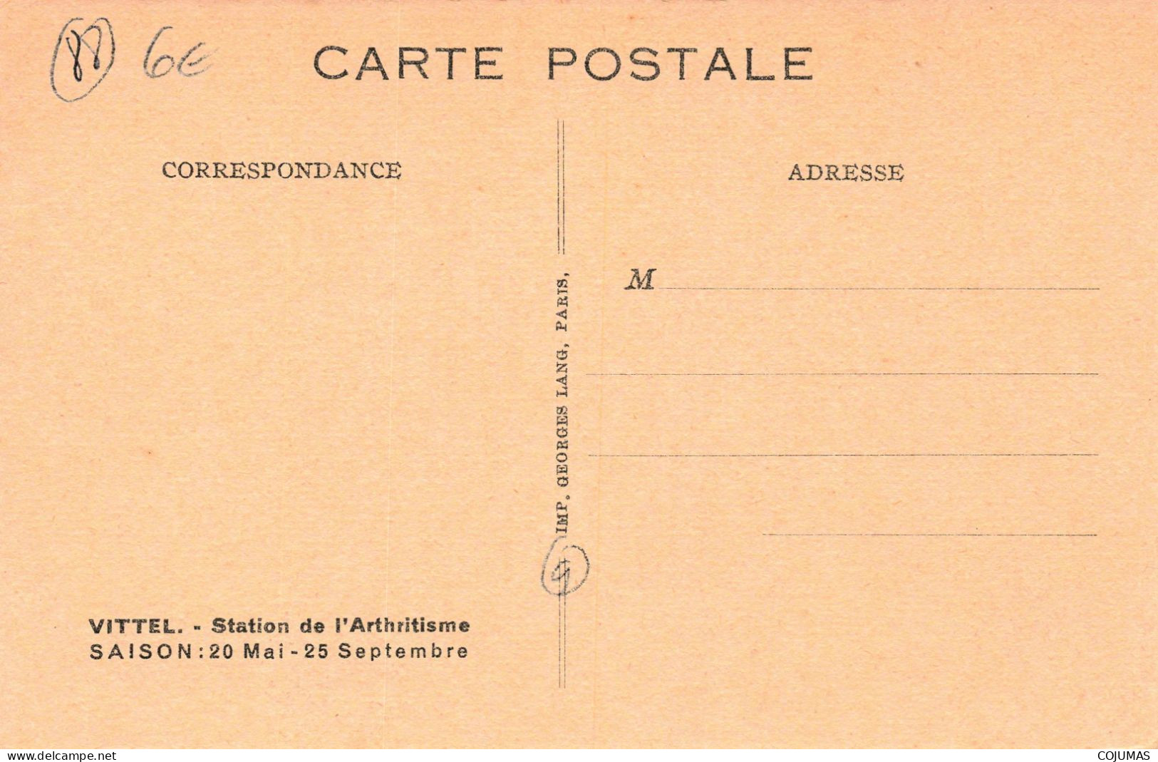 88 - VITTEL _S22813_ Avenue Ambroise Bouloumié - Vittel