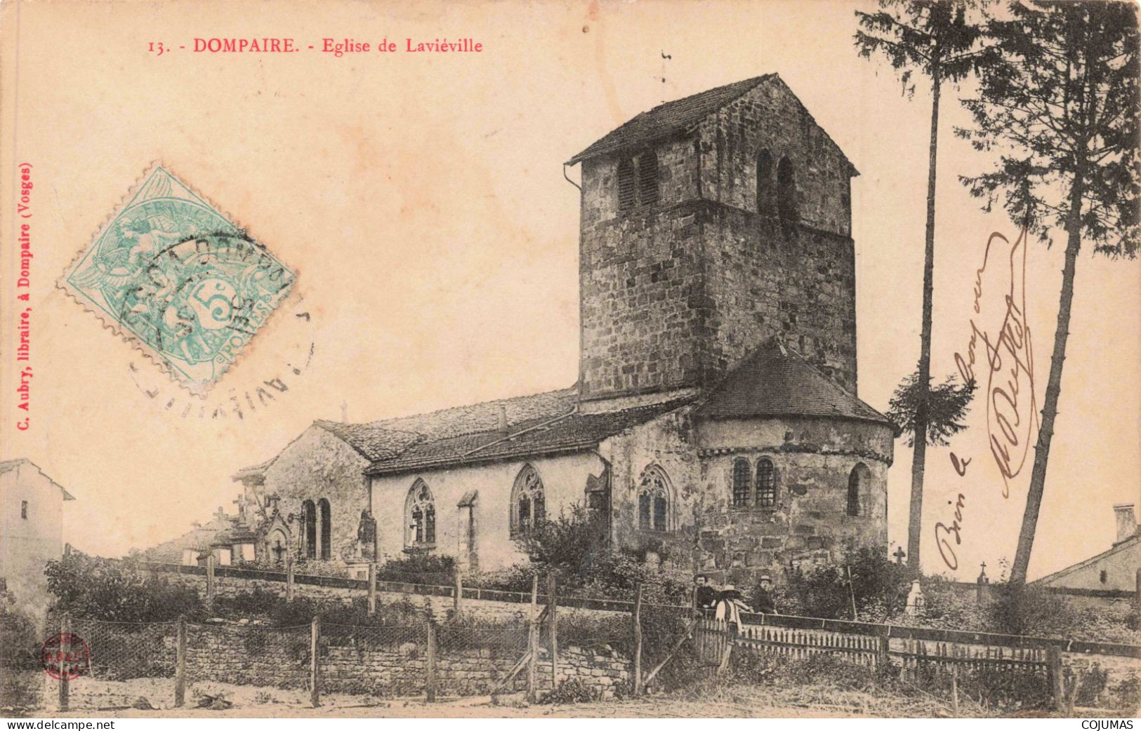 88 - DOMPAIRE _S22815_ Eglise De Laviéville - Dompaire