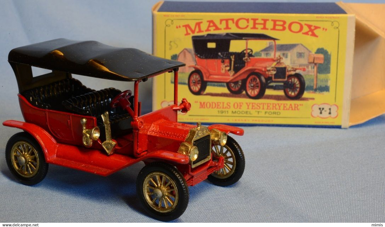 Matchbox     Model Of Yesteryear Series By Lesney Y-1 New Model - Matchbox