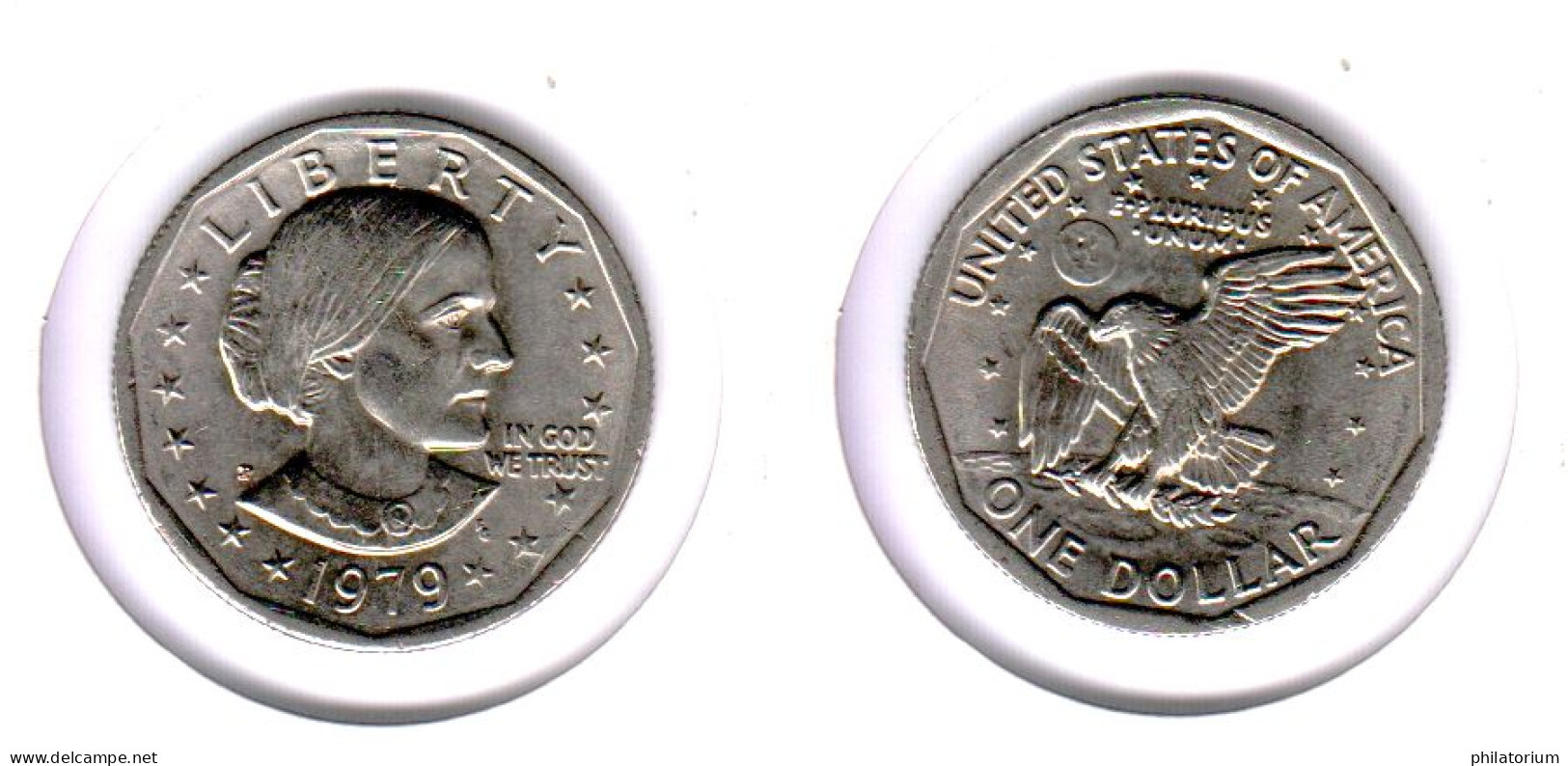 Etats Unis  One Dollar 1979 P, 1979P  ; USA - 1979-1999: Anthony