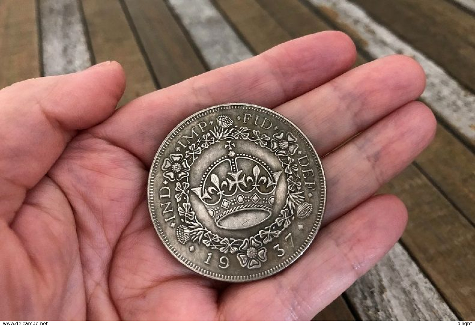 Coin 1937 King Edward VIII Of England (Wallis Simpson) =replica= FREE SHIPPING - Buitenlandse Handel, Proeven, Tweede Merken