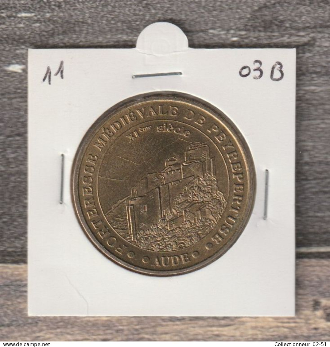 Monnaie De Paris : Forteresse Médiévale De Peyrepertuse  - 2003 - 2003