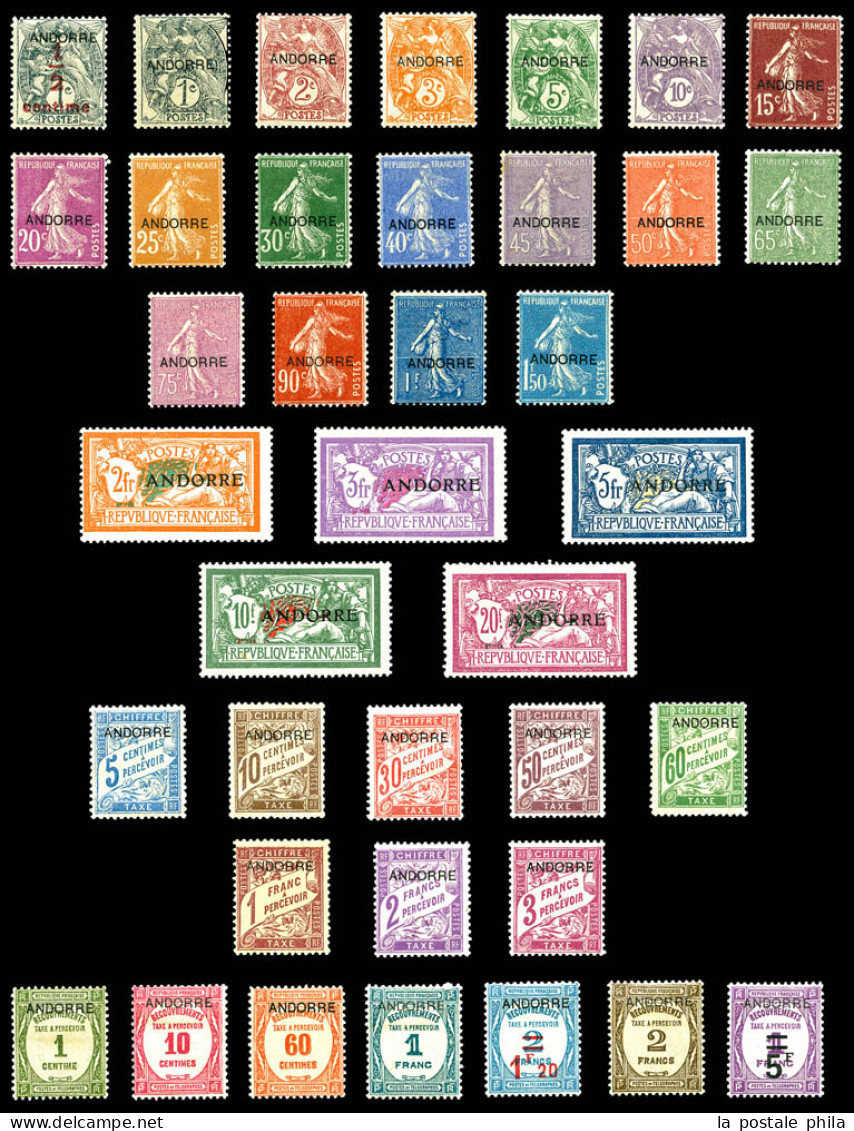 ** 1931/2008, Poste, PA, Taxe. Collection Complète De Timbres Neufs */** Dont Série N°1/23, Taxe N°9/15... Tous TB  Qual - Colecciones