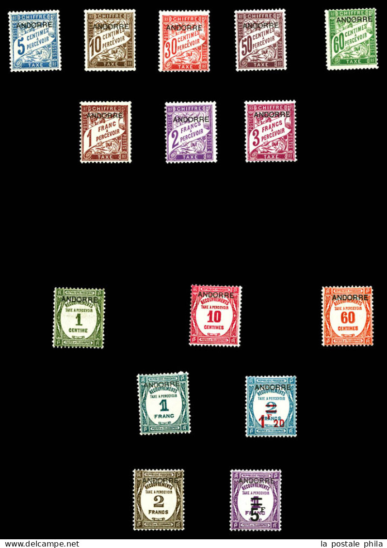 ** 1931/2008, Poste, PA, Taxe. Collection Complète De Timbres Neufs */** Dont Série N°1/23, Taxe N°9/15... Tous TB  Qual - Verzamelingen