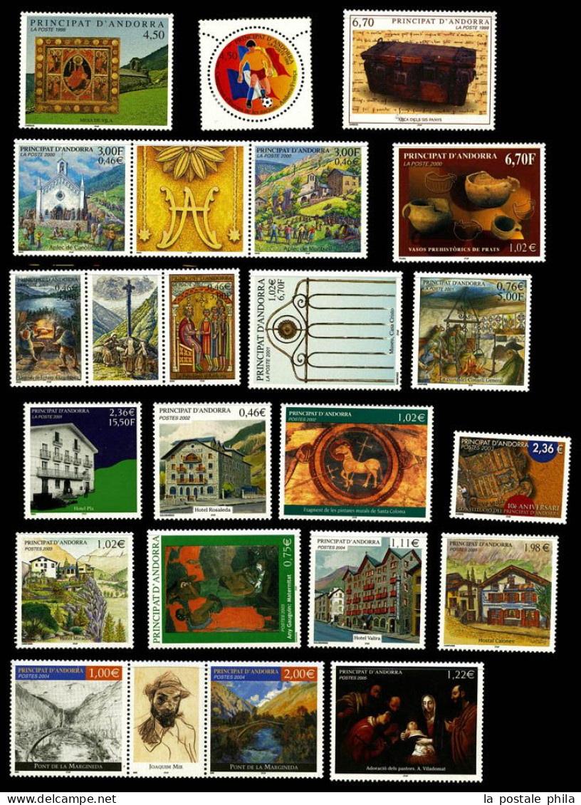 ** 1931/2008, Poste, PA, Taxe. Collection complète de timbres neufs */** dont série N°1/23, Taxe N°9/15... tous TB  Qual