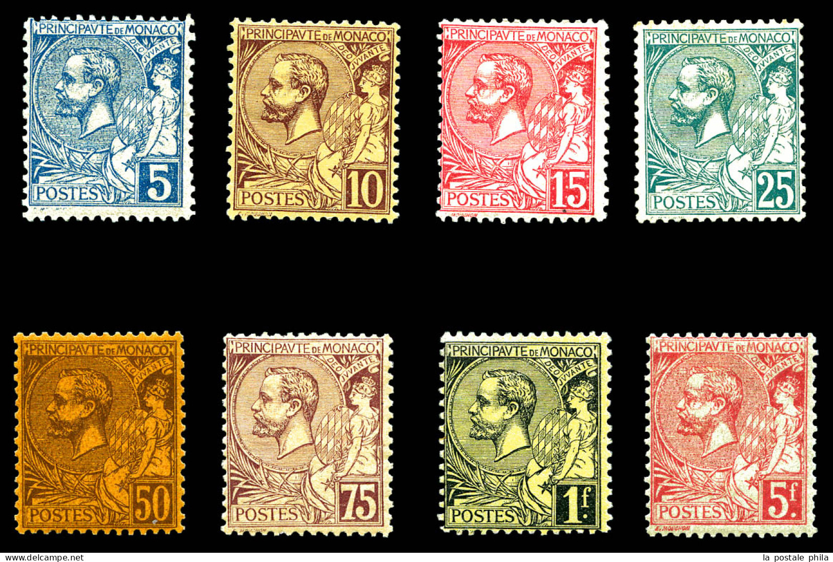 * N°13/21, Albert 1er, N°13 à 21 (sf N°17), Les 8 Valeurs TB  Qualité: *  Cote: 959 Euros - Unused Stamps