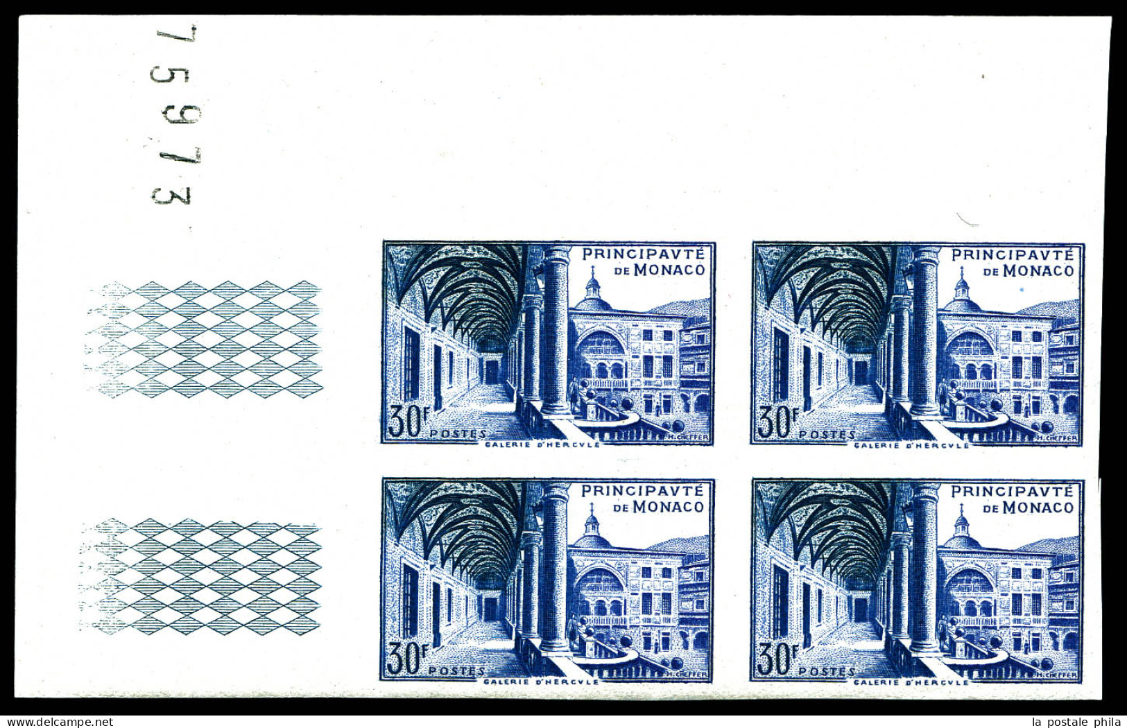 ** N°383/385, Série Musée Postal, Bloc De 4 Cdf. TB  Qualité: **  Cote: 80 Euros - Ungebraucht