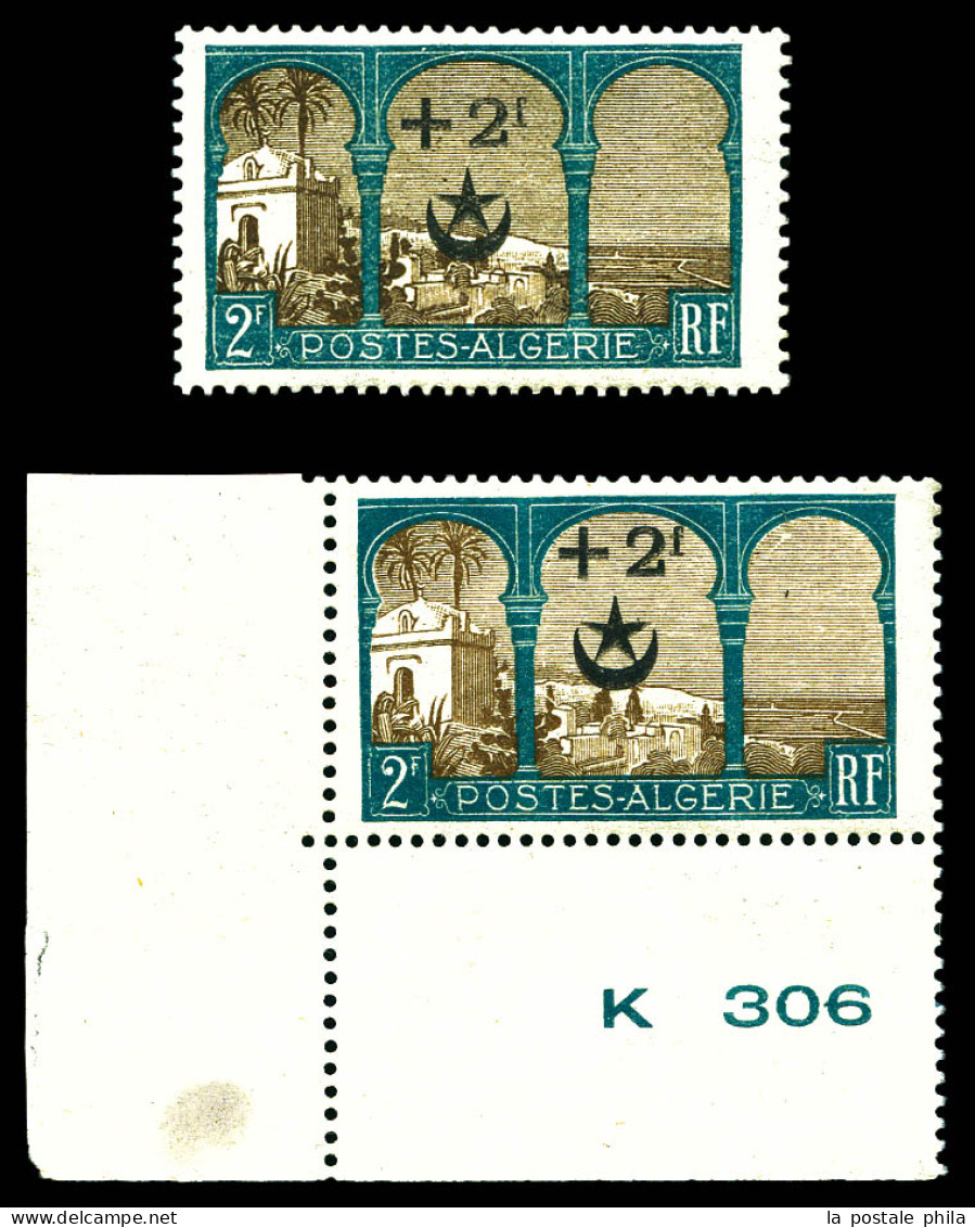 ** N°69a/b, Variété « 5è Arbre » Et Variété « Arbre Coupé », Les 2 Exemplaires SUP (certificat)  Qualité: **  Cote: 500  - Unused Stamps