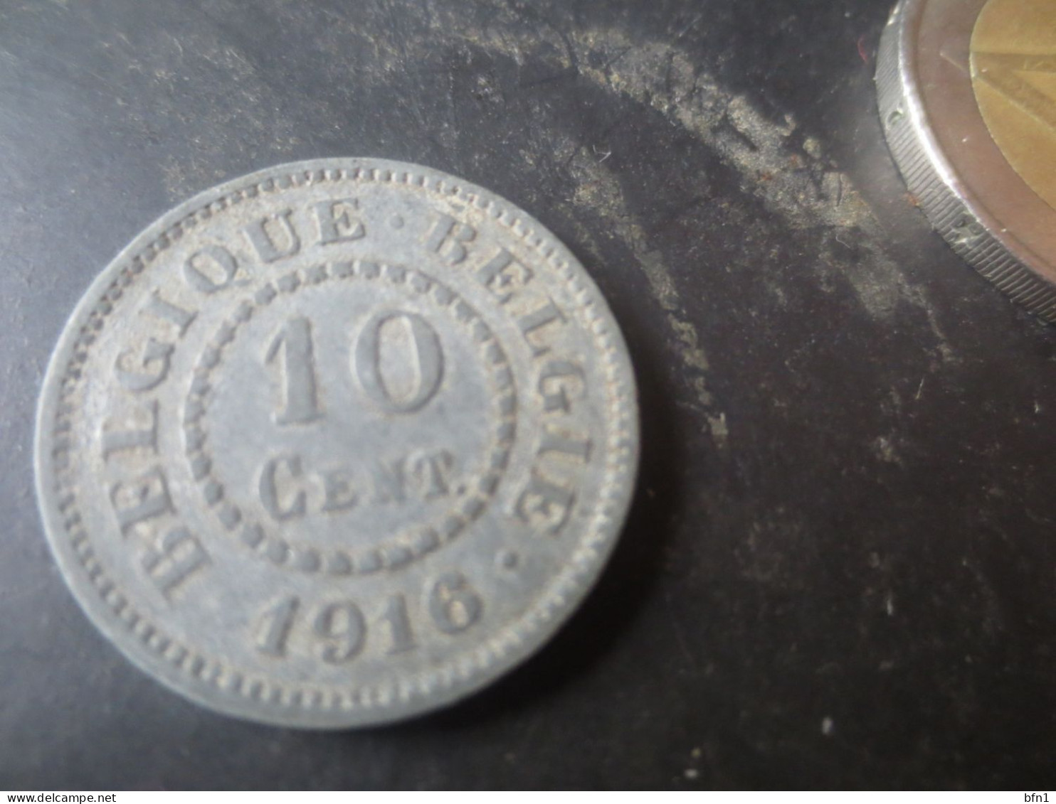 BELGIQUE 10 CENT 1916 SUP - 10 Cent